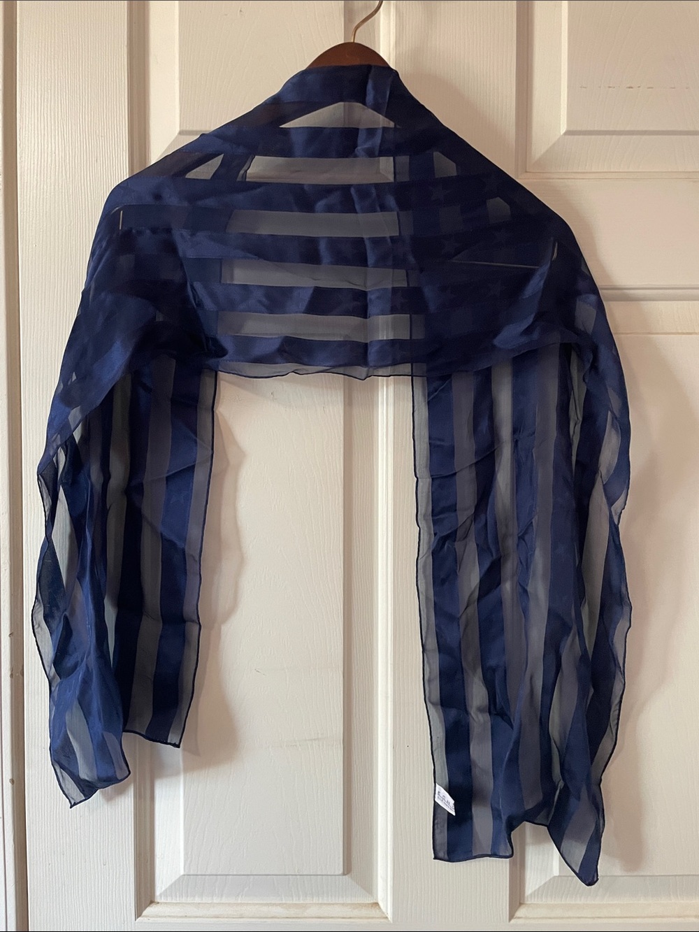 VTG ECHO SILK JACQUARD SCARF